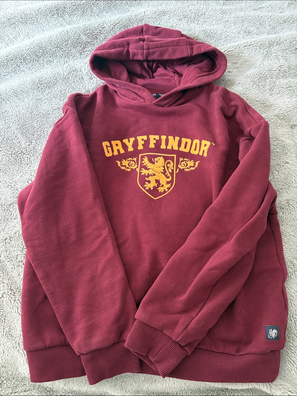 Gryffindor Maroon Hooded Pullover Sweatshirt